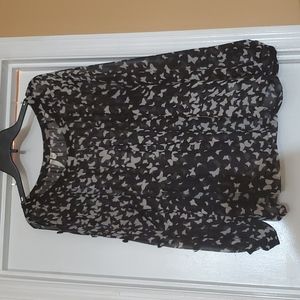 Lauren Conrad butterfly blouse